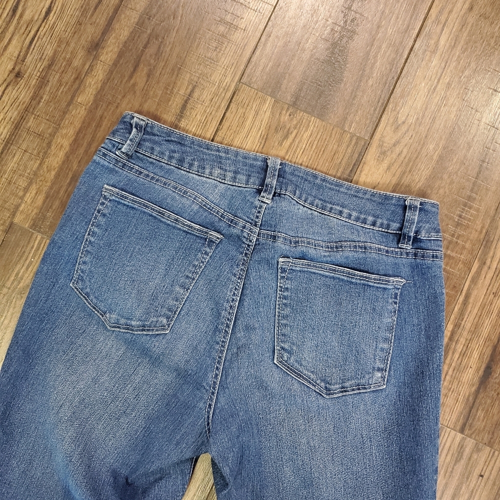 S & Co Skinny Curvy Stretchy Ankle Jeans - Picture 4 of 5